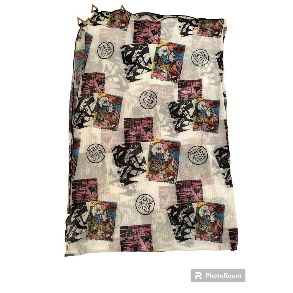 SWIMINISTA x James Peter Henry Superb Long Sarong in Art Toss Print